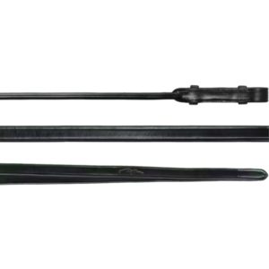 Dy'on Dressage Collection Round Leather 1/2" Full Leather Double Bridle Reins