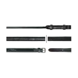 Dy'on Dressage Collection Round Leather 5/8" Hunter Reins