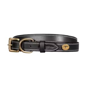 Dy'on Flat Leather Dog Collar