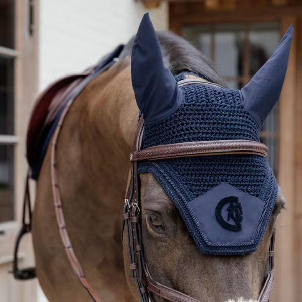 Dy'on New English Collection Plaited Figure 8 Noseband Bridle - Image 4