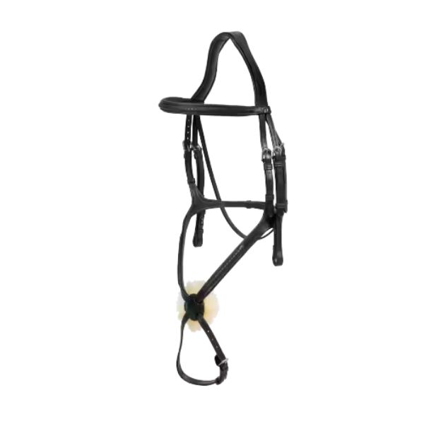 Dy'on New English Collection Plaited Figure 8 Noseband Bridle - Image 7