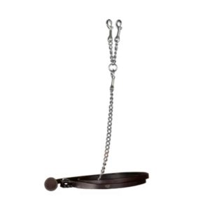 Dy'on Working Collection Leather Lead With Chain