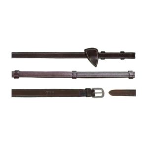 Dy'on Working Collection Leather Handle Reins 1/2"