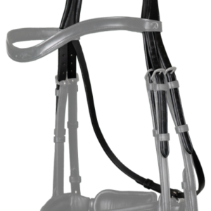 Dy'on Flat Dressage Collection Double Bridle Headpiece