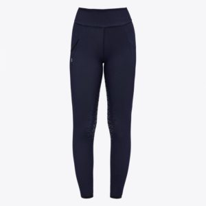Cavalleria toscana bonded jersey mesh side pocket full grip leggings