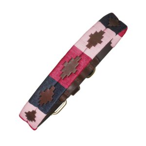 Pampeano Petalo Premium Leather Dog Collar FOR THE DOG Adjustable Size Range